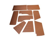 Innenverkleidungen Türpappen Set 9-Teilig für VW Bus Bulli T3 Grau 79-07/85