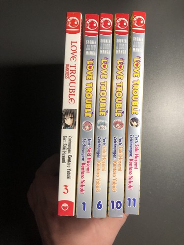 Manga love trouble 10 - love, 1/6/10/11