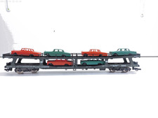 Lima H0 9054 Autotransportwagen mit 6 Autos, DB, Ohne OVP # 4149