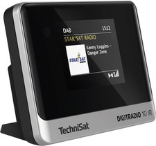 TechniSat Tuner Digitradio 10IR Internetradio DAB+ UKW AUX silberschwarz B Ware