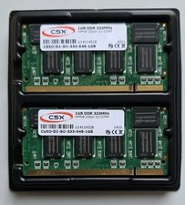 CSX 2GB (2x1GB) DDR1 Notebook