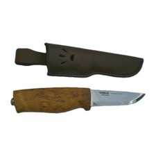 Helle Messer Folkekniven Nr. 80 mit Lederetui, Putztuch und Original Karton