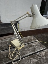 Vintage Arbeitstisch Lampe Tischlampe Gelenklampe Fabriklampe Nostalgisch !!!!!