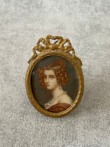 Porträt miniatur lupenmalerei - porträt,