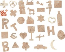 Mini holzpuzzle auswahl - mini-holzpuzzle,