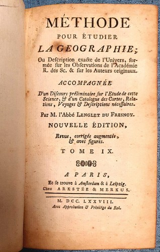 1778 methode pour - methode, la