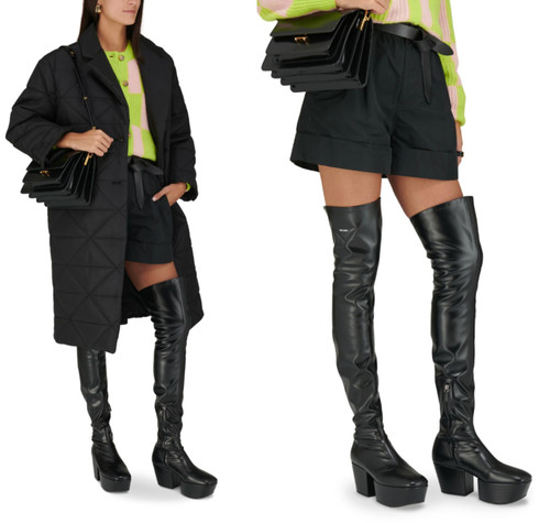 Prada stiefel over the - stiefel, over-the-knee