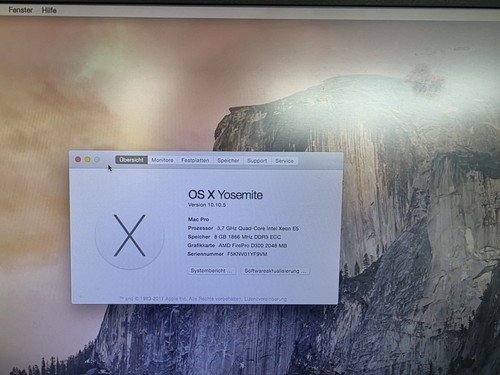 Apple mac pro 2013 - pro, xeon
