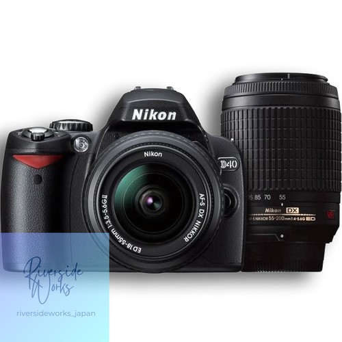 Nikon d40 double zoom - double, ii
