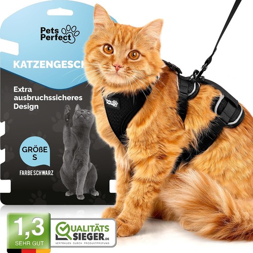 Katzen geschirr set - mit, leine
