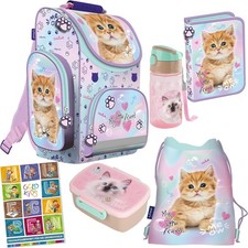 6er-Set - Schul-Rucksack für