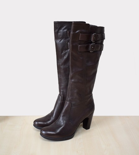 Braune belmondo high heel - high,