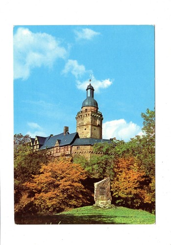 Ansichtskarte museum burg - ansichtskarte,