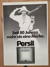 PERSIL Waschpulver Werbung Reklame Vintage Poster