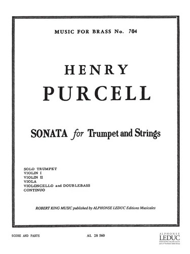 Sonata for trumpet and - for, strings