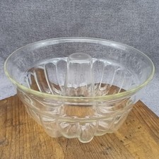 Gugelhupf-Backform Glas vintage Glasbackform runde Napfkuchenform Puddingform