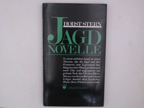 Jagdnovelle horst stern - jagdnovelle,