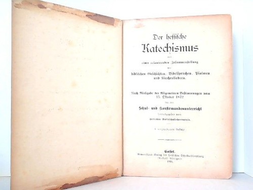 Der hessische katechismus - der,