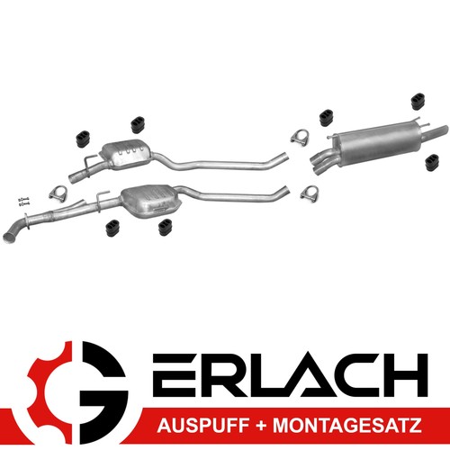 Auspuff für opel omega - auspuff, b