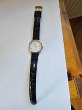 Vintage Damen Armbanduhr Dugena Saphir Crystal