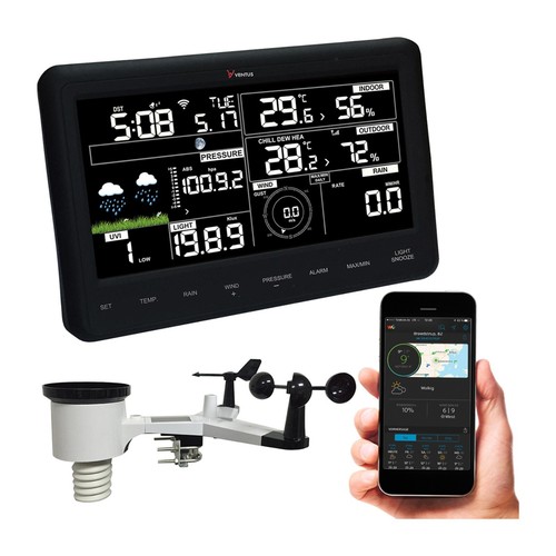 Funk wifi wetterstation mit - funk,