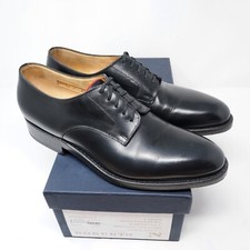 Ed.Meier München RedTongue Roberts Plain Derby Schwarz (EU 42 UK 8 N Axel 2)