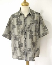 Vintage Seiden Shirt Herren