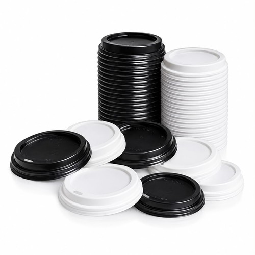 Kaffeedeckel 80mm 90mm - , schwarz