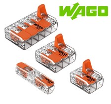 Wago klemmen 221 mit - klemmen, hebel