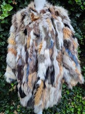 Echtfell Jacke Blaufuchs