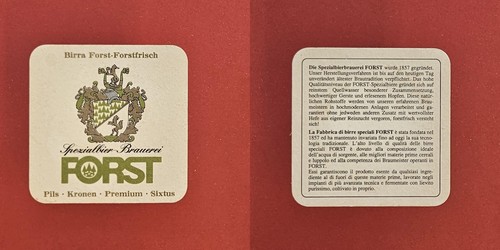 Forst grüne schrift - forst,