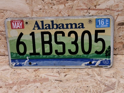 Nummernschild usa alabama - nummernschild,