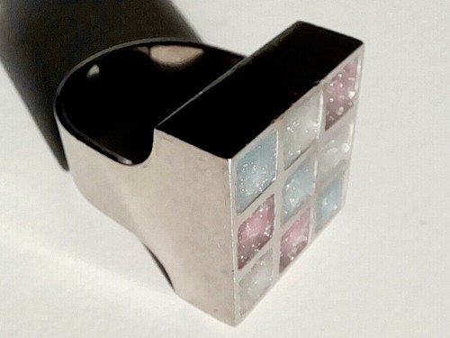 Swatch ring prismatic blue - ring,