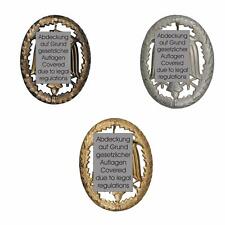 Original Bundeswehr Leistungsabzeichen Bronze, Silber oder Gold aus  55 x 43 mm 