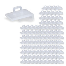 100x Deckenclip für