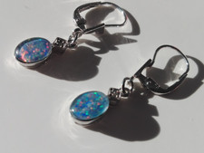 GOLD 333 WEIßGOLD OHRRINGE