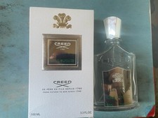 Creed Empty VIRGIN ISLAND WAT 120 ml EMPTY BOTTLE mit Karton alles original