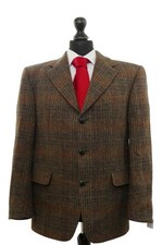 Harris Tweed Mens Jacket Coat
