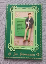 3D Jugendweihekarte Junge