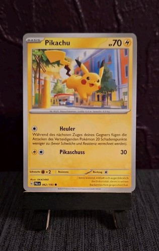 Pokemon karte pikachu - karte, 062/193