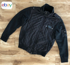 Belstaff RACING quilt vest, Steppweste, detachable sleeves, black, size L