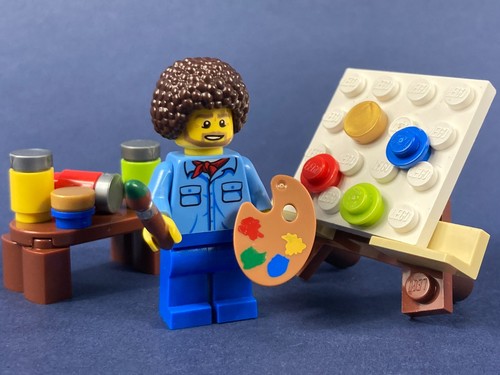Lego bob ross maler - lego®,