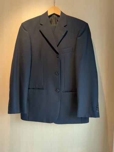 Dreiteiliger blauer anzug - dreiteiliger,