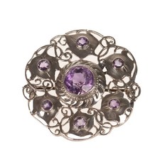 Jugendstil FAHRNER Brosche  in