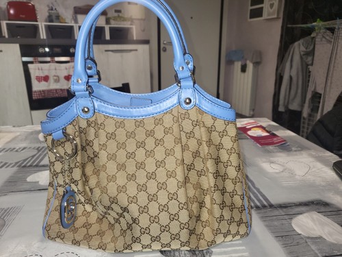 Gucci tasche mit - tasche, blauen