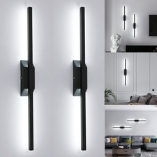 2X LED Wandleuchte Innen Wandlampe 6500K 58cm Korridor Treppenhaus Schlafzimmer