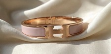 hermes armband click h Rose Gold