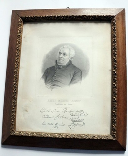 Stahlstich ernst moritz - stahlstich, "ernst