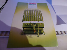 Prospekt Claas Ladewagen Sprint 230