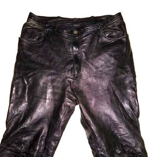 Herren lederhose lederjeans - lederhose,
